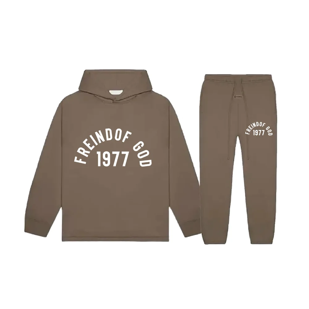 Fear of God 1977 Essentials Tracksuit – Brown