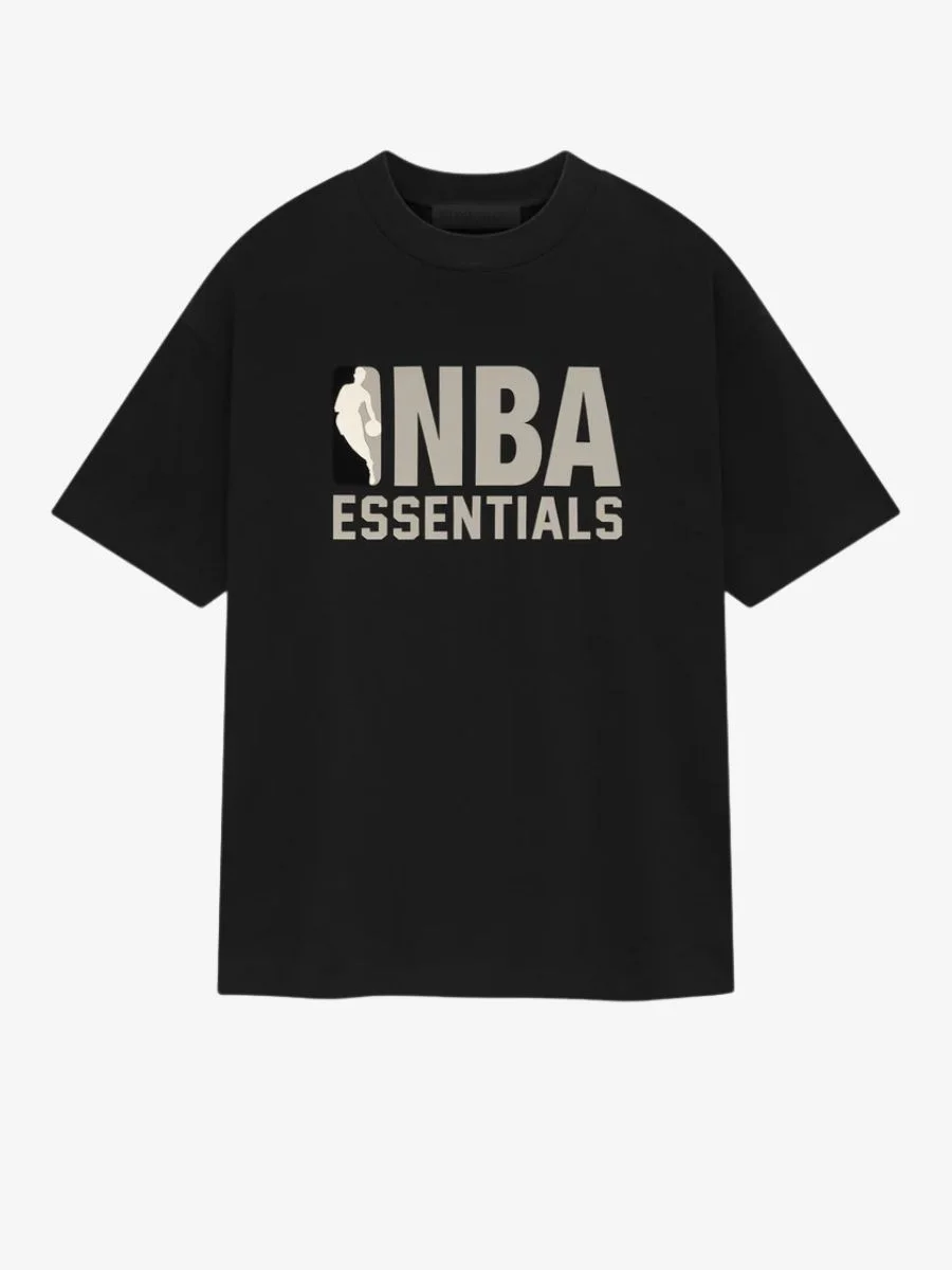 Essentials NBA T-Shirt Short Sleeve – Black