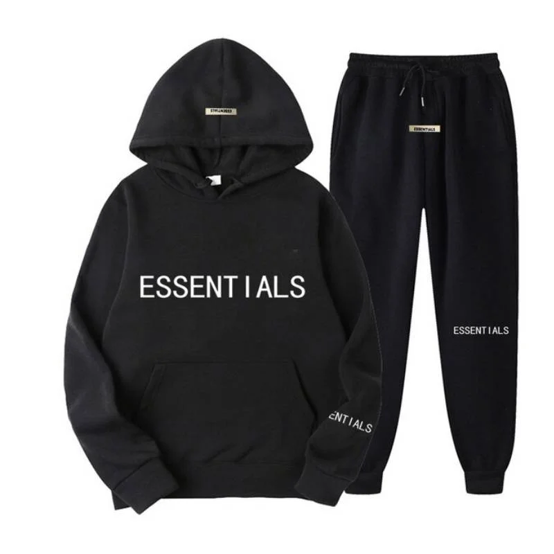 Essentials Tracksuit Black Fear of God
