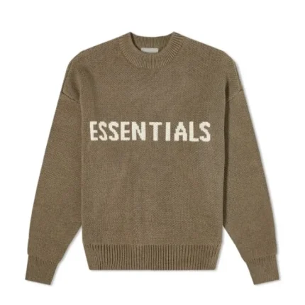 Essentials Knitted Sweater Fear of God Harvest