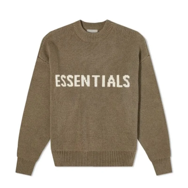 Essentials Knitted Sweater Fear of God Harvest
