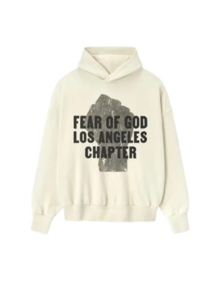 Essentials 213 Chapter Cream Hoodie